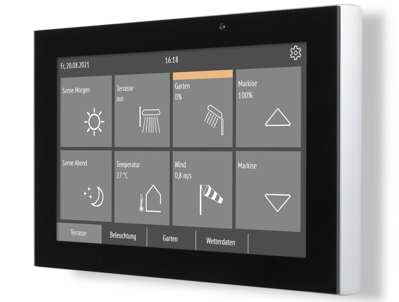 Touchpanel Fabro KNX mit IP66